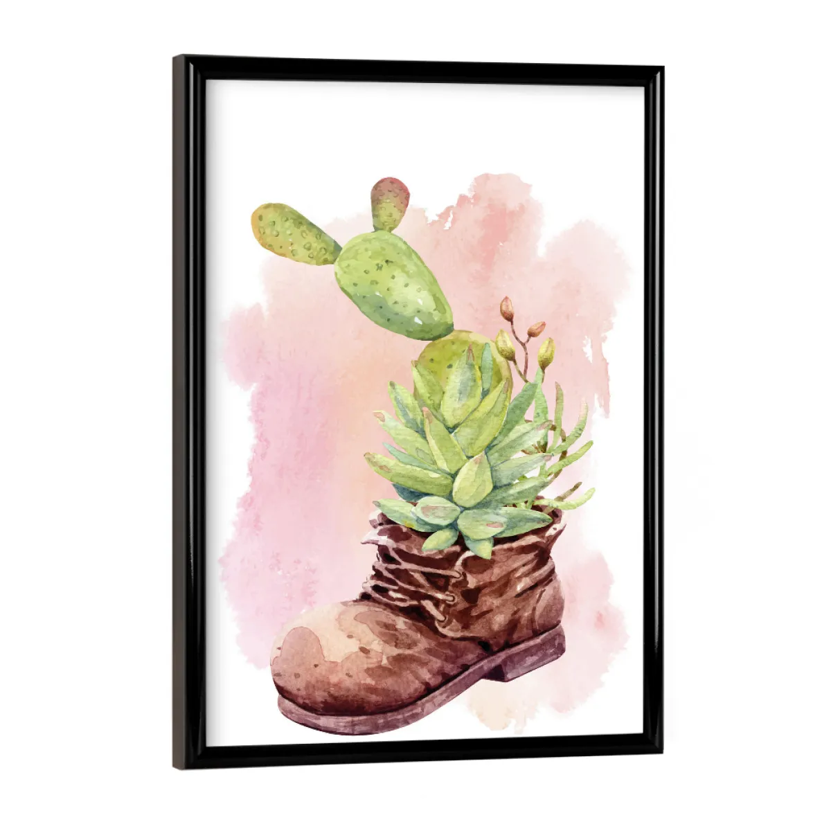 Kaktus und Sukkulente als Poster im Kunststoffrahmen bei artboxONE kaufen