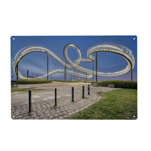Holzbild "Tiger and Turtle Duisburg" artboxONE - Städte,Reise,Architektur