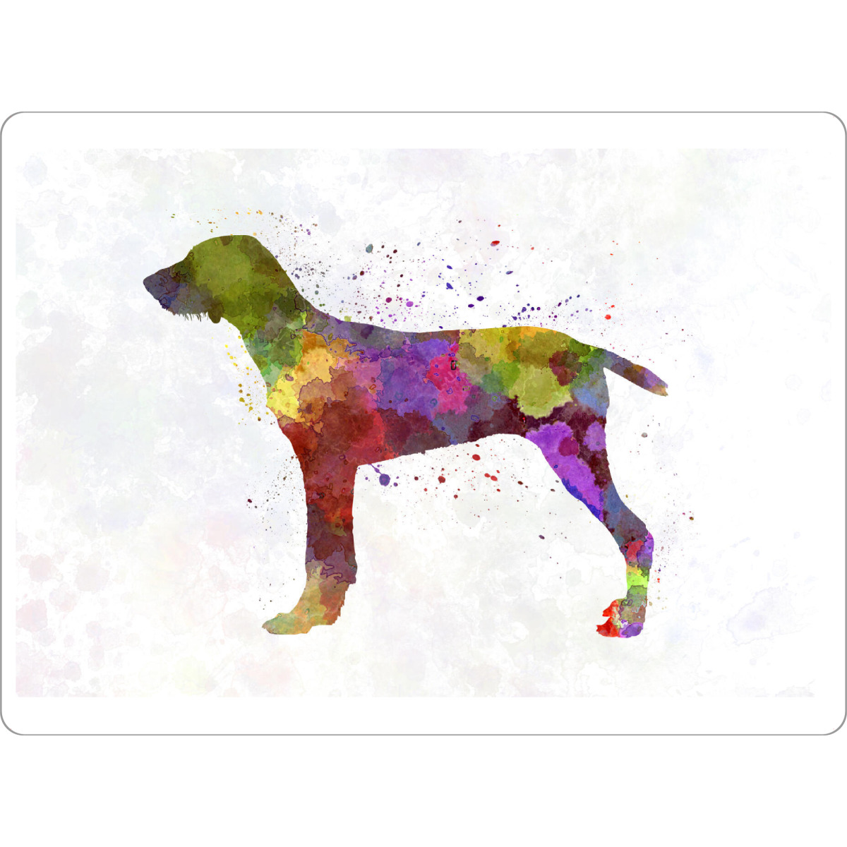 Tischset "Drahthaariger slowakischer Zeiger" artboxONE - Tiere,Abstrakt