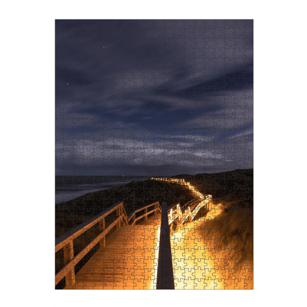 artboxONE Puzzle "Goldener Weg - Sylt" artboxONE - Reise / Strand und Meer