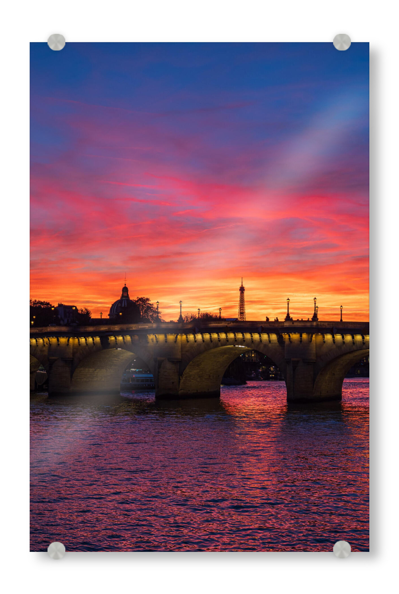 Acrylglasbild "Brücke Pont Neuf, Paris" artboxONE - Reise,Architektur,Städte / Paris,Reise / Länder