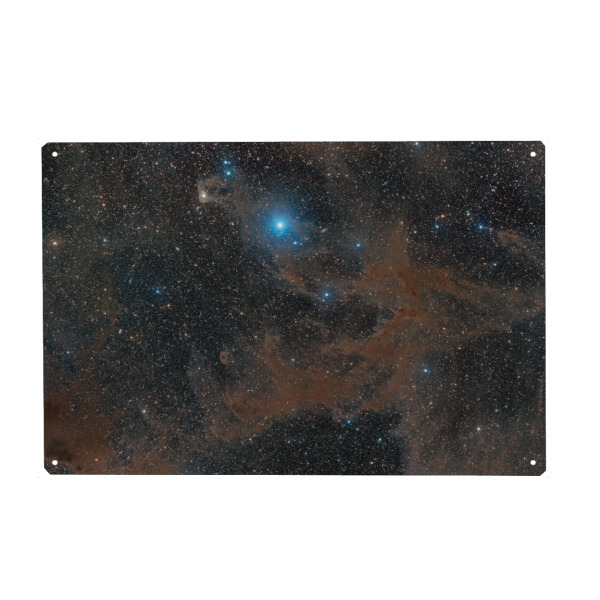 Holzbild "Dark Nebula Complex" artboxONE - Galaxy - Universum,Weltall,Weltraum,Nebel,Dunkelnebel,Sterne,Deepsky