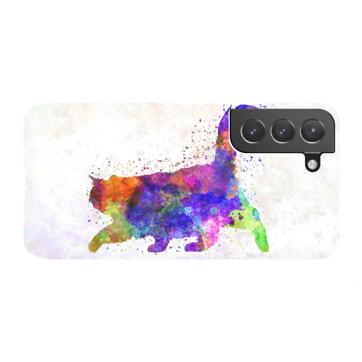 "Burma-Katze im Aquarell"für Samsung Galaxy - Premium-Case Handyhülle artboxONE