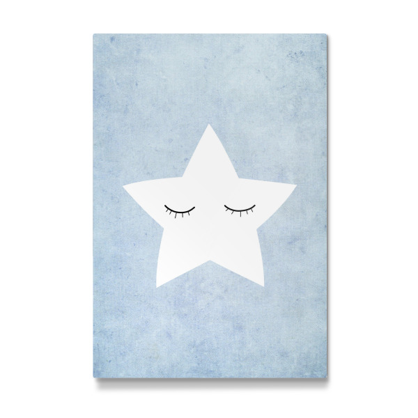 Galerie-Print "Kleiner Stern - Blau" 30x20 cm artboxONE
