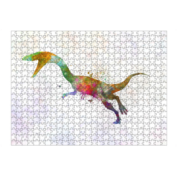 artboxONE Puzzle "Coelophysis in watercolor" artboxONE - Tiere,Abstrakt