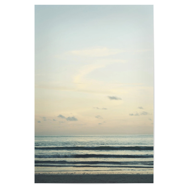 Poster "Strand und Himmel" artboxONE - Natur,Reise,Reise / Strand und Meer,Reise / Asien - Himmel,Vanillasky,Welle,Strand,Meer,Urlaub