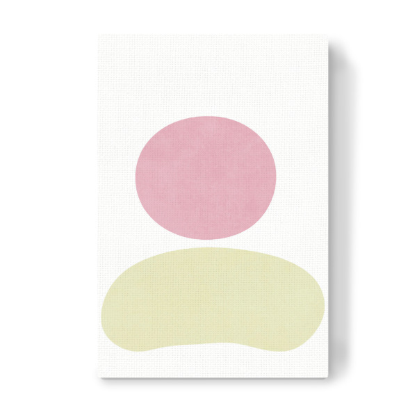 Leinwandbild "Einfache Sonnenuntergangsformen" artboxONE - Natur,Abstrakt - Simple,Minimal,Shape,Color,Sky,Light,Sunset,Dusk,Mountain,Landscape