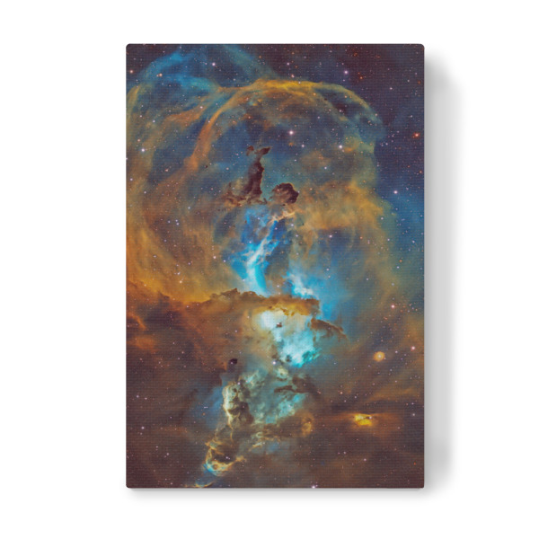 Leinwandbild "Statue of Liberty Nebula" artboxONE - Galaxy - Universum,Astro,Astrofotografie,Weltall,Weltraum,Setrne,Nebel,Deepsky
