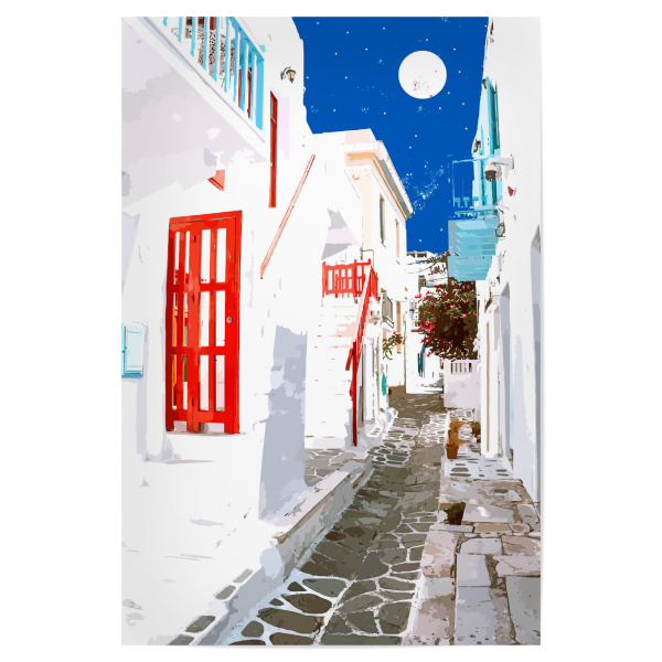 Poster 30x20 cm "Griechische Reise" artboxONE - Städte,Architektur