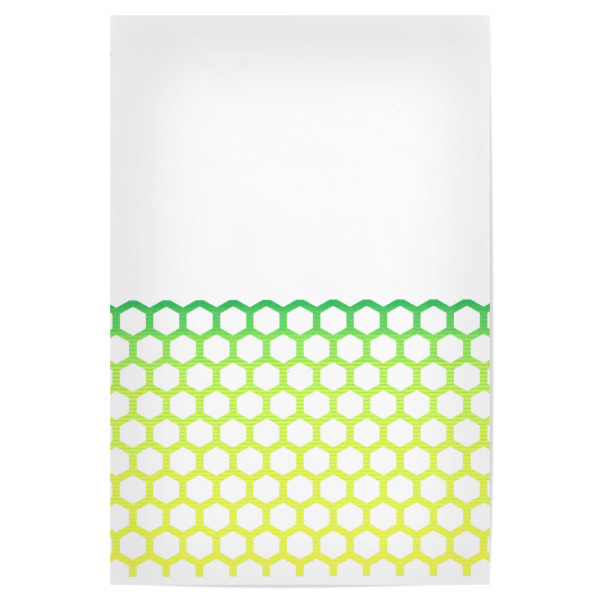 Poster 30x20 cm "Wabengitter" artboxONE - Abstrakt - Sechseck,Biene,Honigbiene,Wabe,Honig,Abstrakt