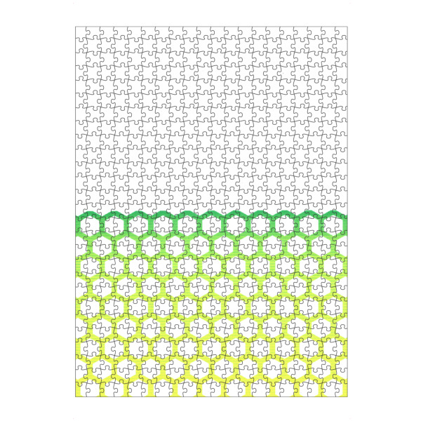 artboxONE Puzzle "Wabengitter" artboxONE - Abstrakt - Sechseck,Biene,Honigbiene,Wabe,Honig,Abstrakt - Bild sechseck