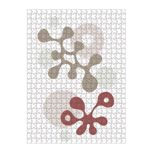 artboxONE Puzzle "Twisted Beats No.3 Corals" artboxONE - Abstrakt