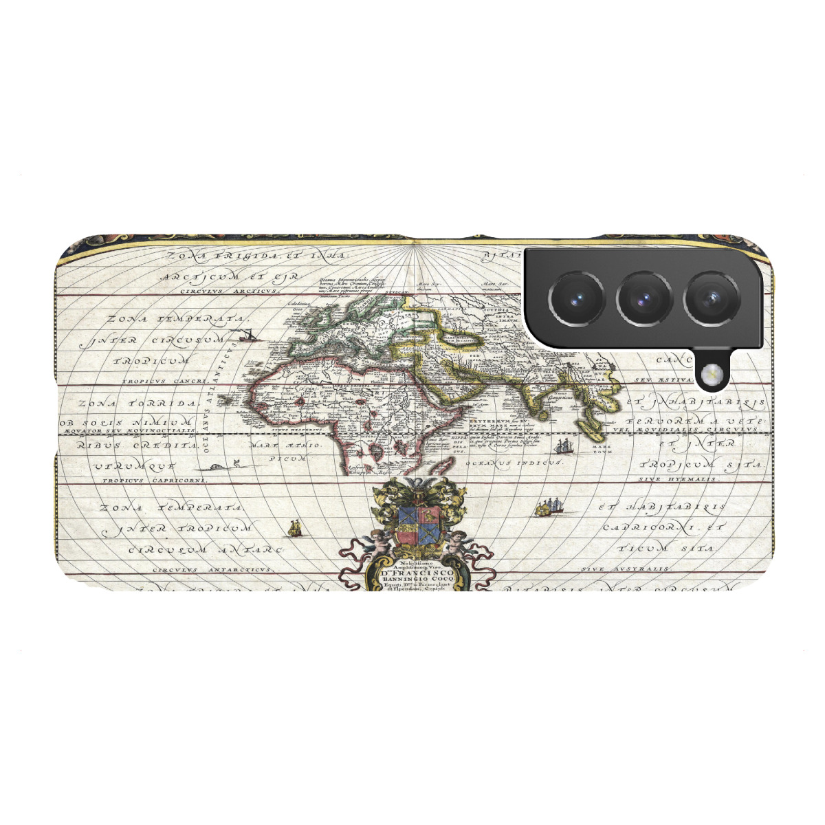 Samsung Galaxy "Bildhafte Weltkarte" Premium-Case Handyhülle artboxONE