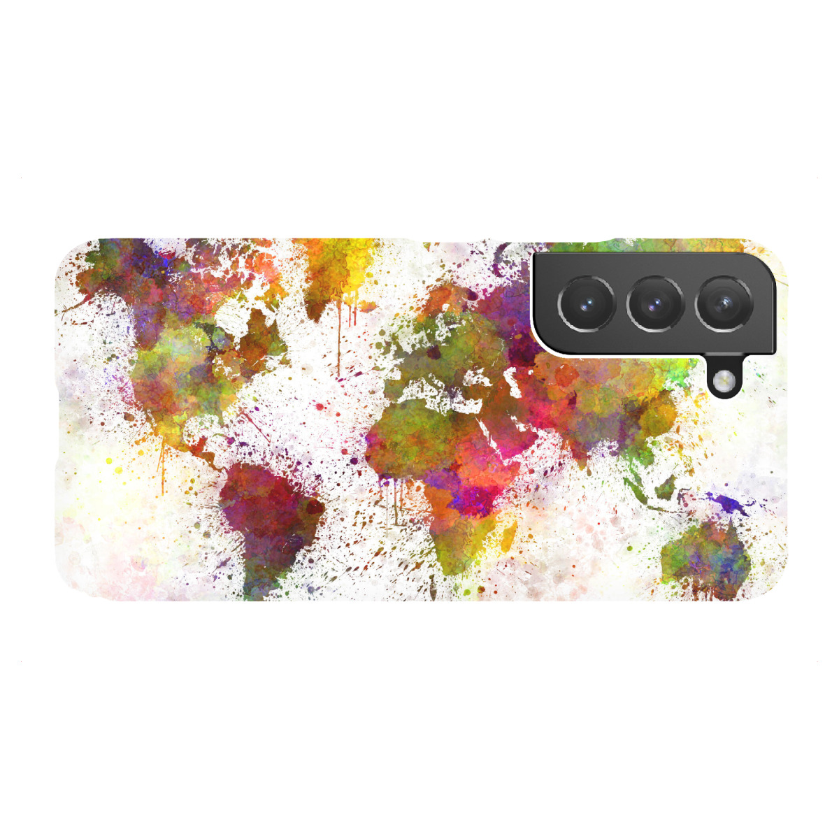 Samsung Galaxy "Aquarell Weltkarte-c" Premium-Case Handyhülle artboxONE