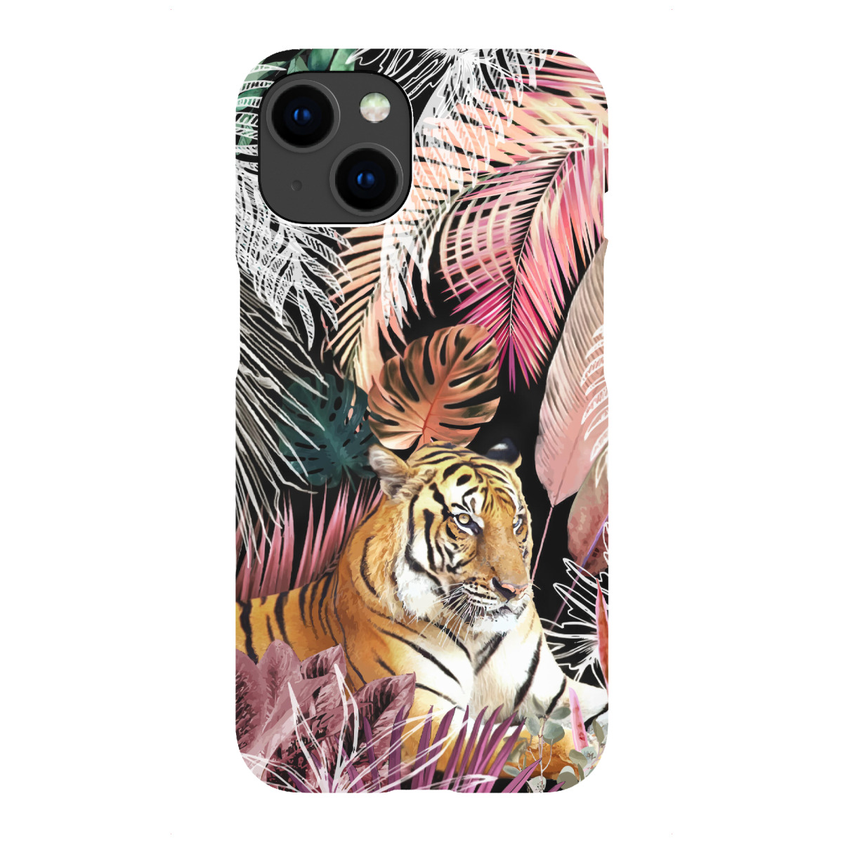 "Night Jungle Tiger"für iPhone - Premium-Case Handyhülle artboxONE