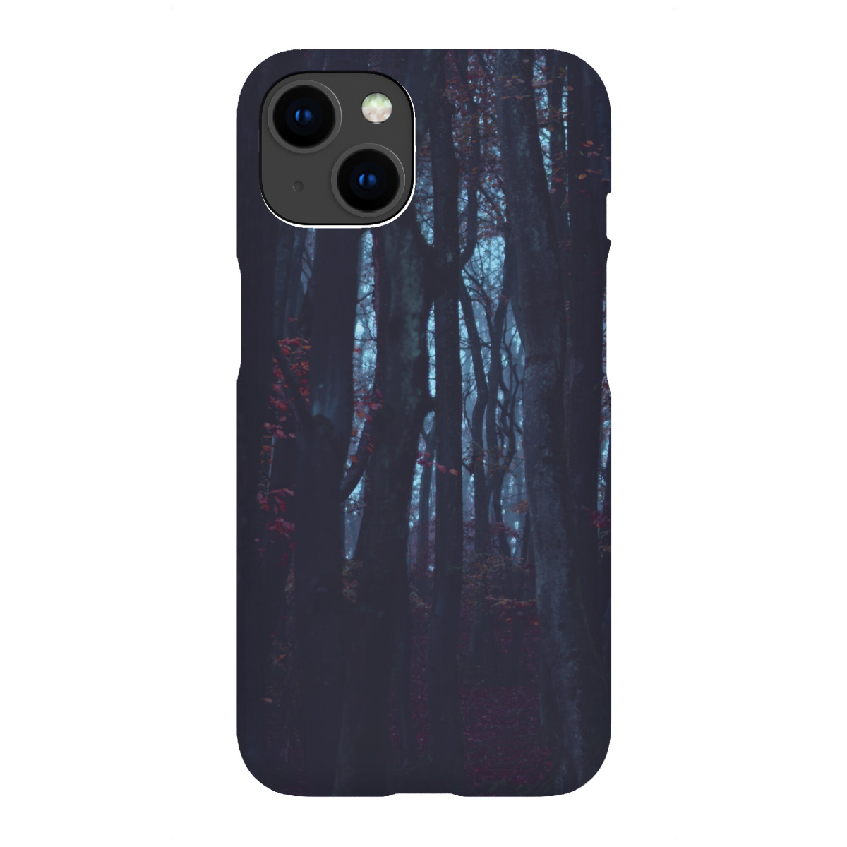 "Düsterer Herbstwald"für iPhone - Premium-Case Handyhülle artboxONE