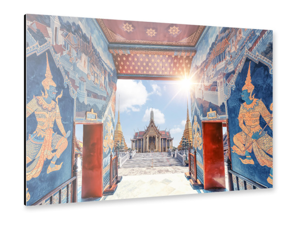 Alu-Dibond "Colorful Grand Palace" 30x20 cm artboxONE