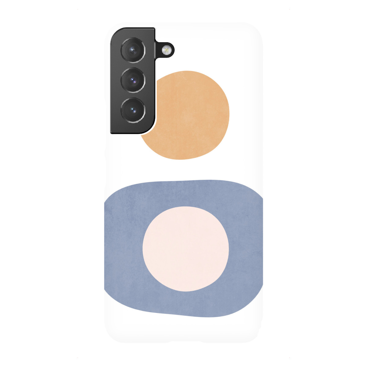 "Sonnenuntergang am See - Abstrakt"für Samsung Galaxy - Premium-Case Handyhülle artboxONE