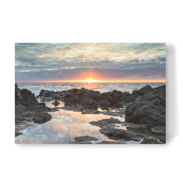 Leinwandbild "Bajamar auf Teneriffa" artboxONE - Natur,Reise,Reise / Strand und Meer