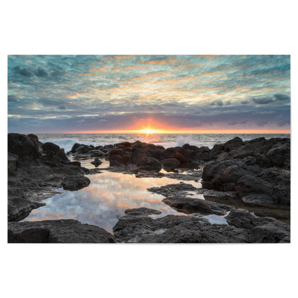 Poster 30x20 cm "Bajamar auf Teneriffa" artboxONE - Natur,Reise,Reise / Strand und Meer