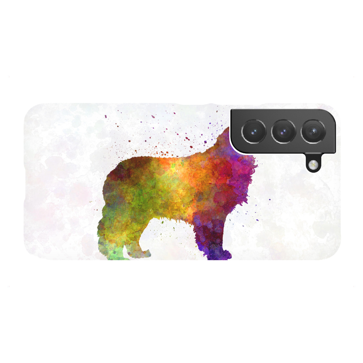 Samsung Galaxy "Pyrenäen-Mastiff im Aquarell" Premium-Case Handyhülle artboxONE
