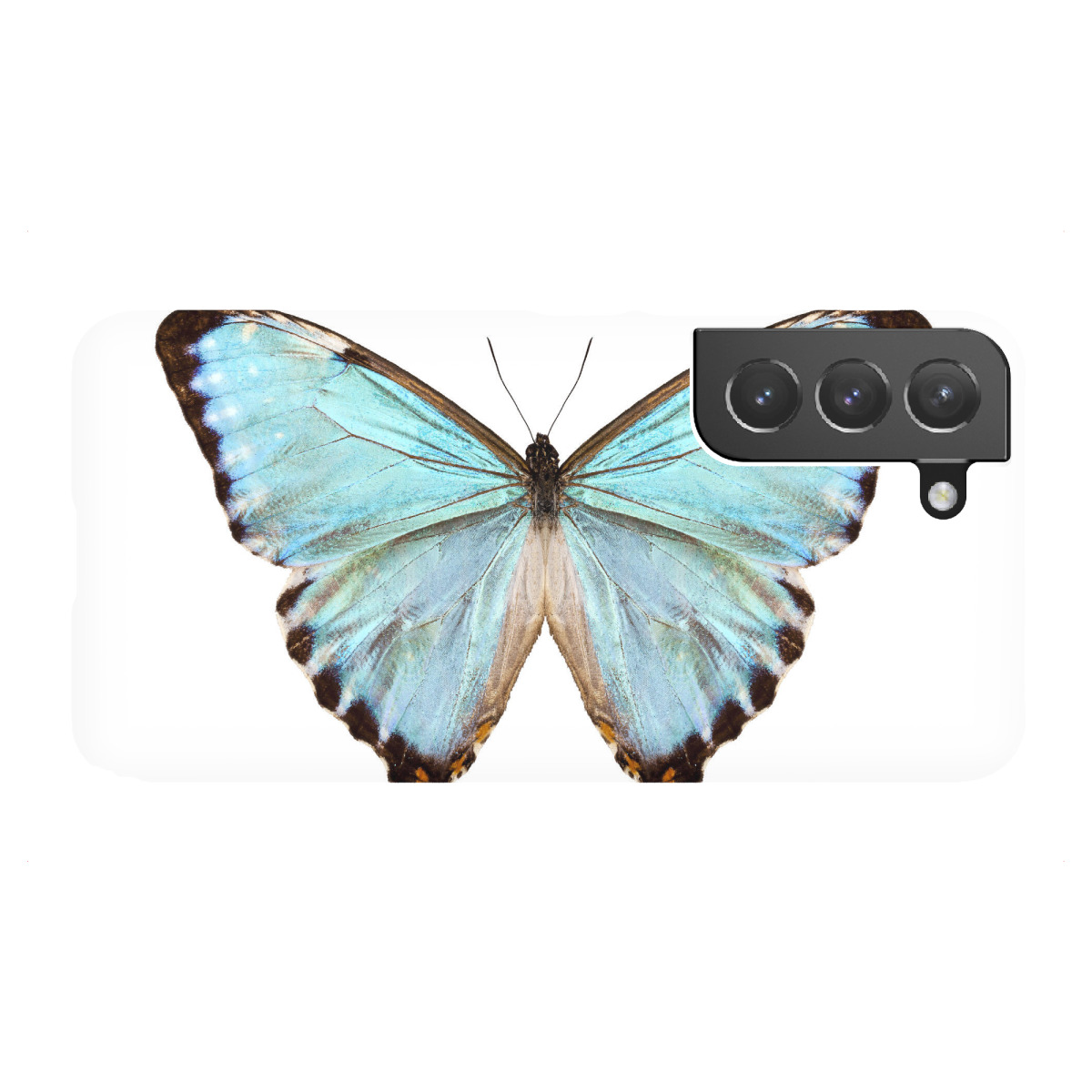 "Blaue Schmetterlingsart Morpho"für Samsung Galaxy - Premium-Case Handyhülle artboxONE