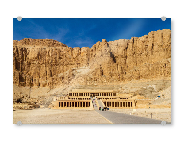 Acrylglasbild "Der Tempel der Hatshepsut" artboxONE - Natur,Architektur