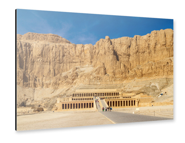 Alu-Dibond "Der Tempel der Hatshepsut" 30x20 cm artboxONE