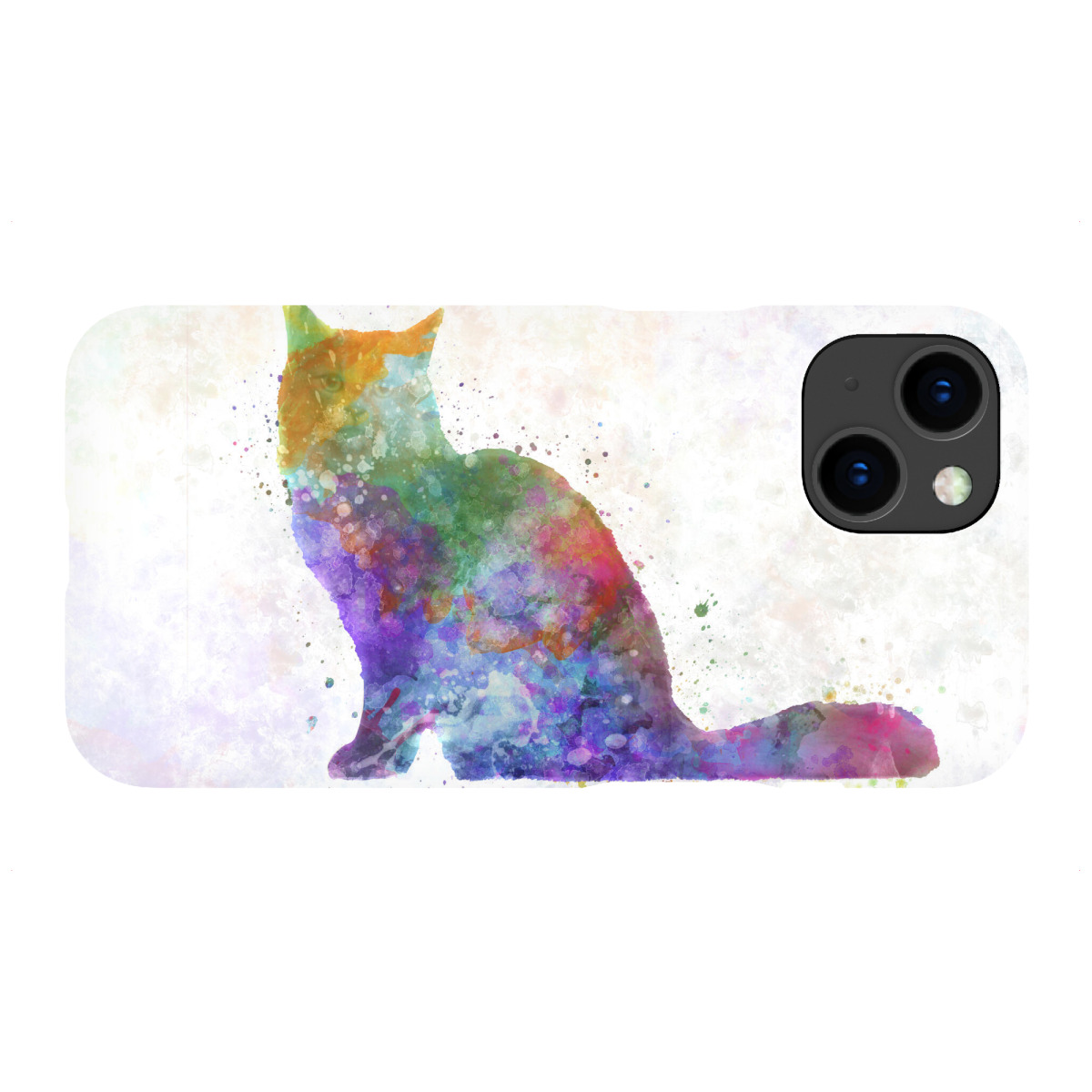 "Chartreux cat in watercolor"für iPhone - Premium-Case Handyhülle artboxONE