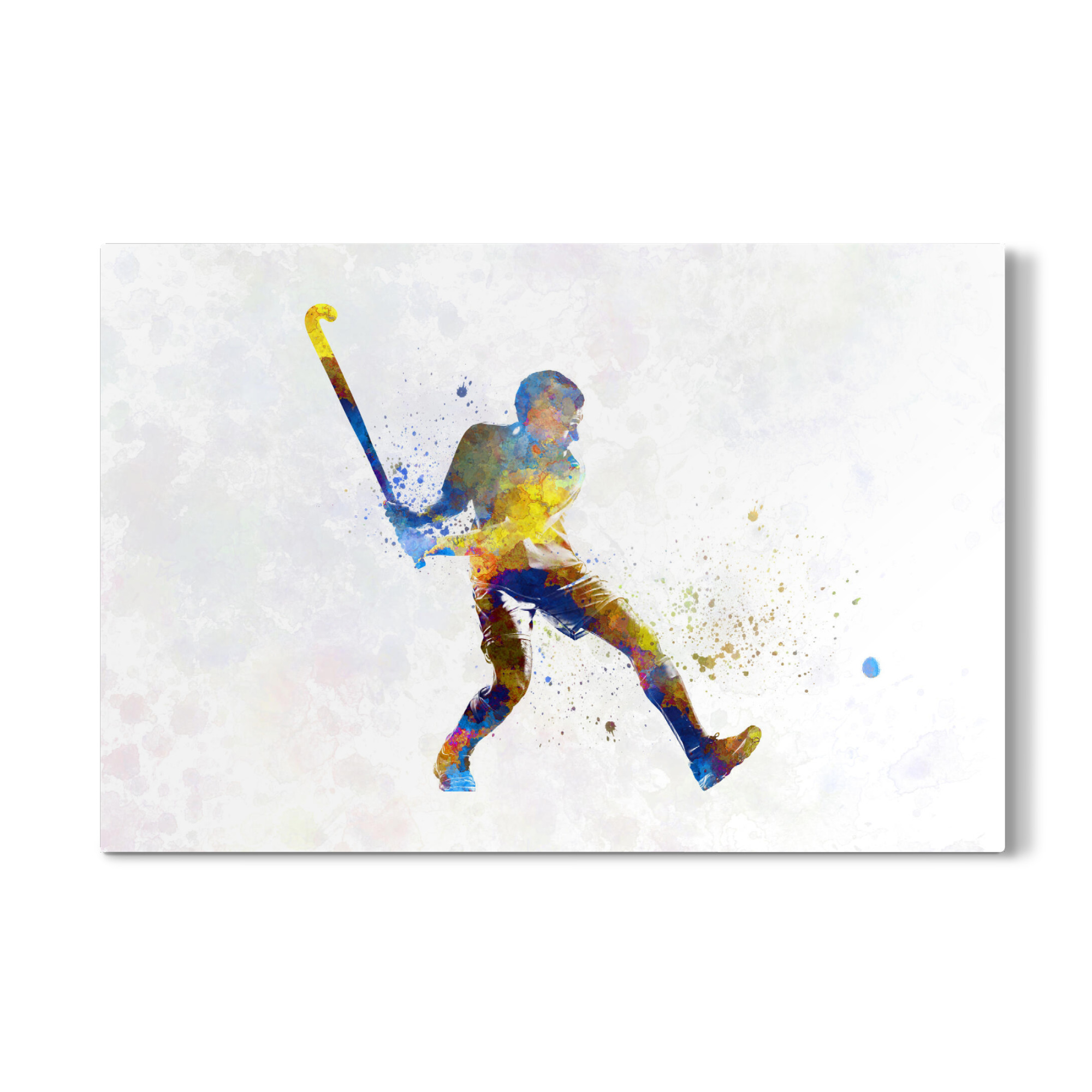 Galerie-Print "Watercolor field hockey-n" 30x20 cm artboxONE