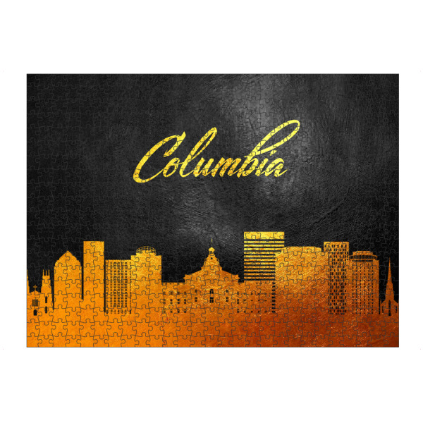 artboxONE Puzzle "Columbia South Carolina Gold" artboxONE - Städte - Columbia,South carolina,Gold,Skyline,Stadt - Bild columbia