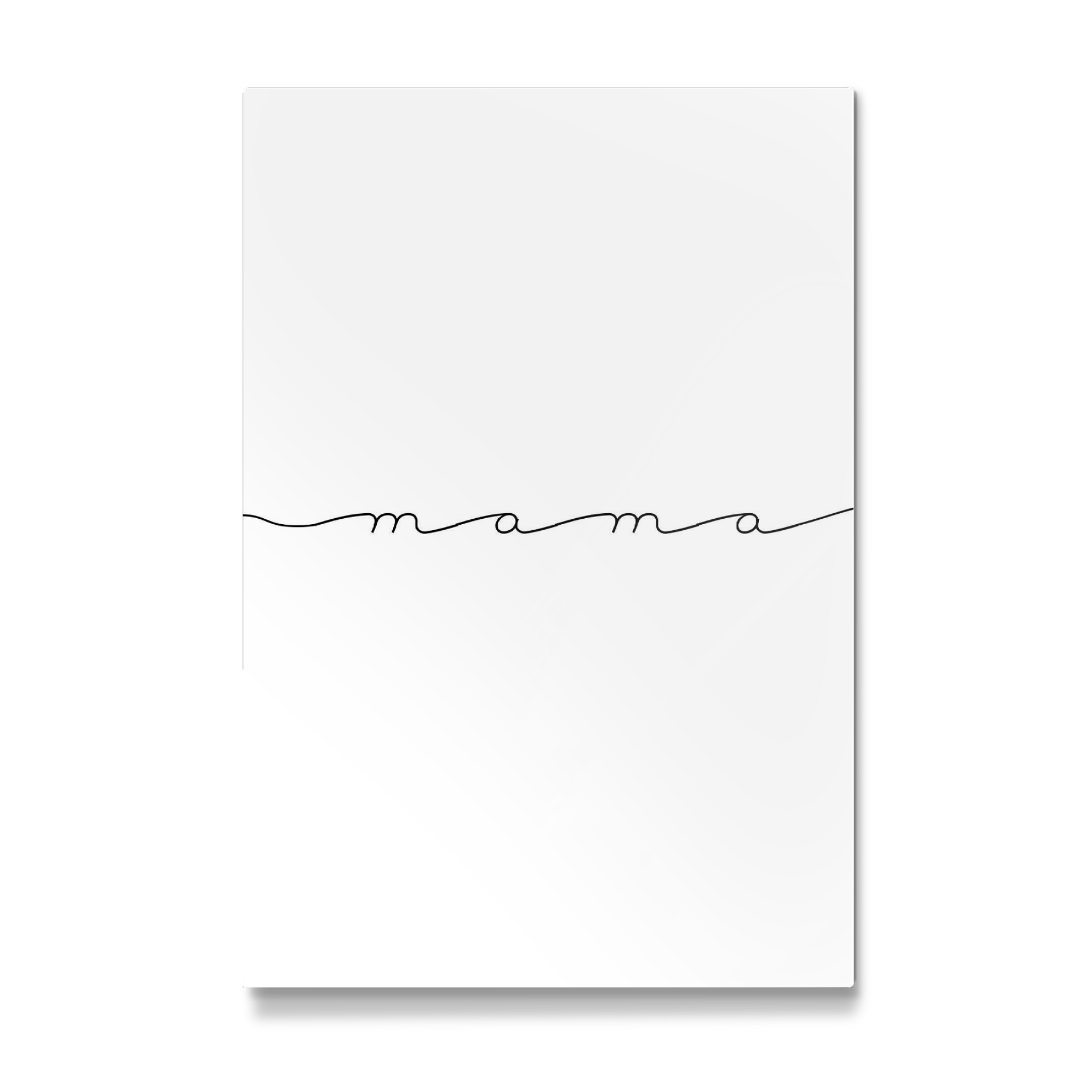 Galerie-Print "Mama Minimalistic" 30x20 cm artboxONE
