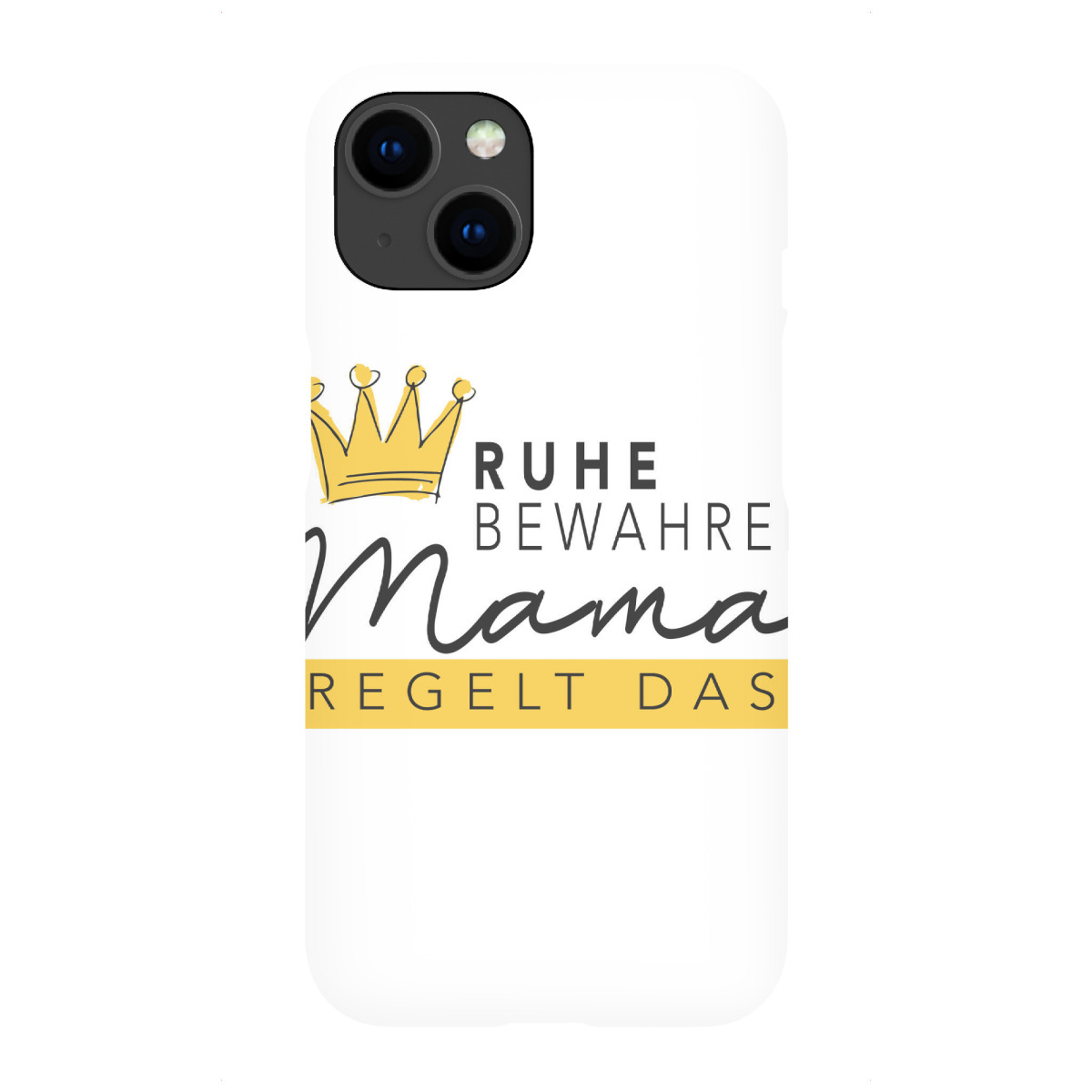 iPhone "Mama regelt das" Premium-Case Handyhülle artboxONE