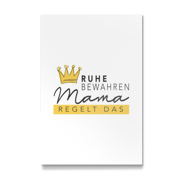 Galerie-Print "Mama regelt das" 30x20 cm artboxONE