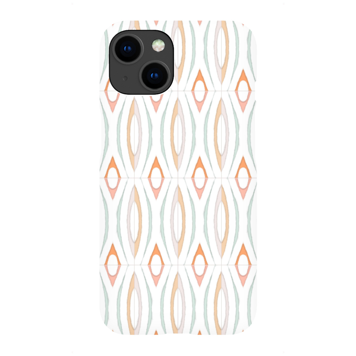 iPhone "Retro Pastels Pattern Tiles" Premium-Case Handyhülle artboxONE