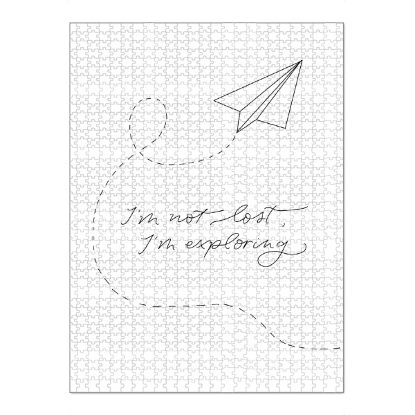 Puzzle Ravensburger "Papierflieger" artboxONE - Reise