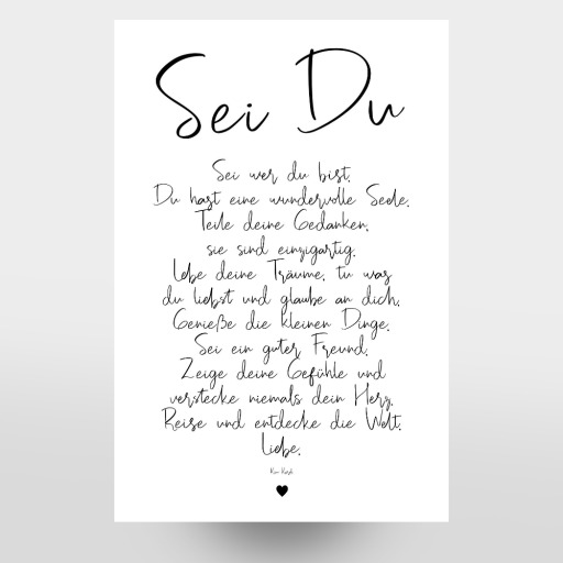 Sei Du Gedicht