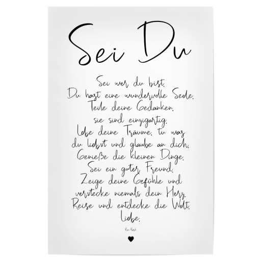 Sei Du Gedicht