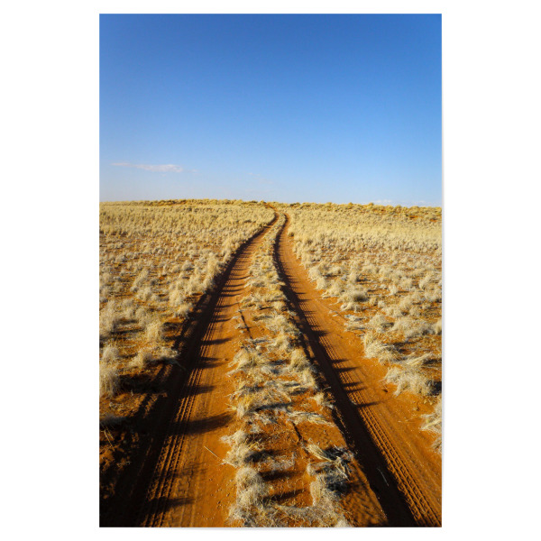 Poster "Pfad durch die Wüste" artboxONE - Natur,Reise,Reise / Afrika,Reise / Länder