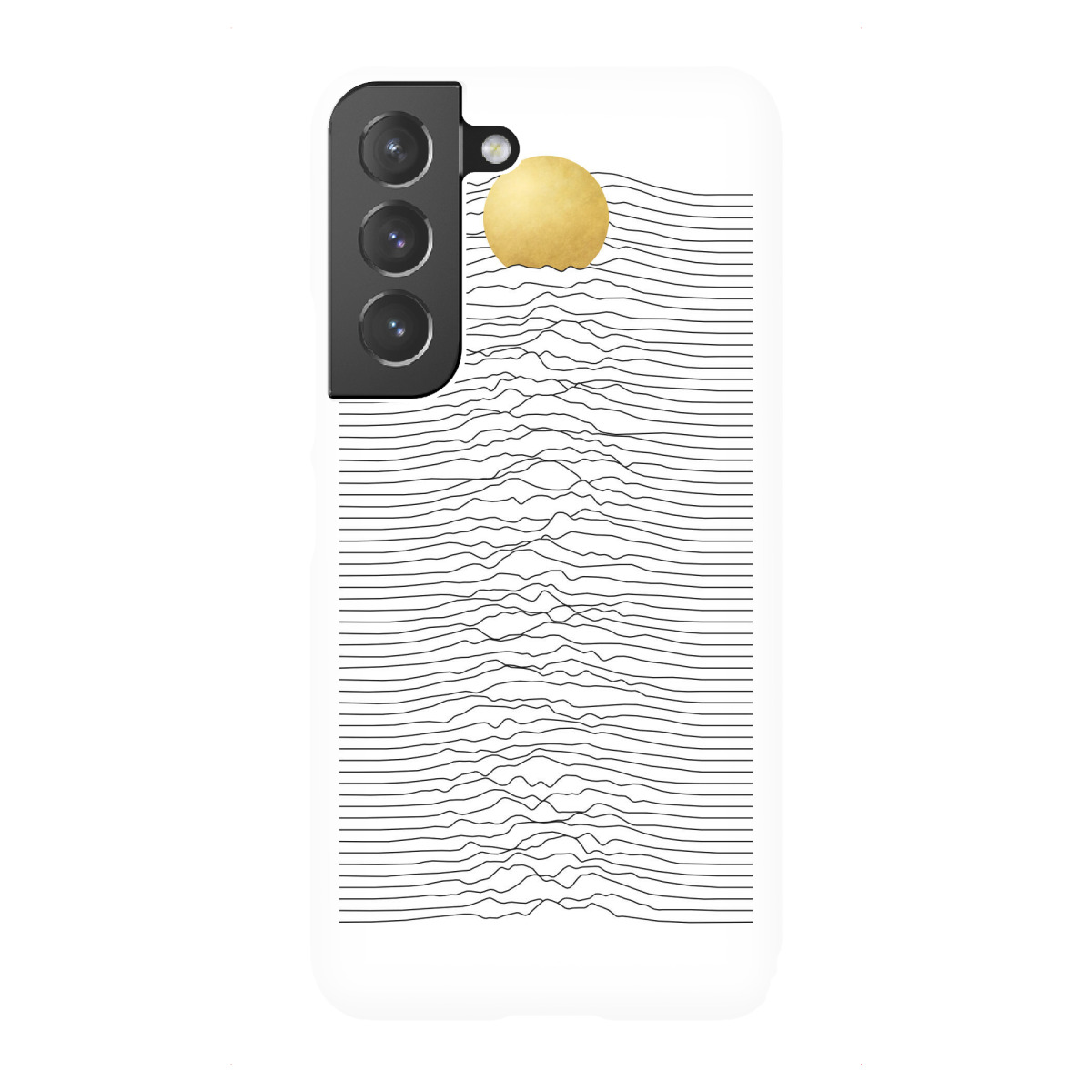 Samsung Galaxy "Mono-Wellenform-Sonnenaufgang" Premium-Case Handyhülle artboxONE