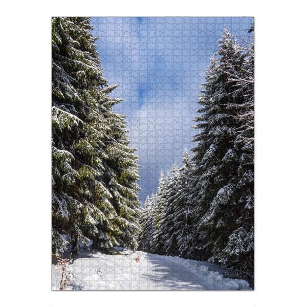 Puzzle Ravensburger "Winter im Wald" artboxONE - Natur,Reise