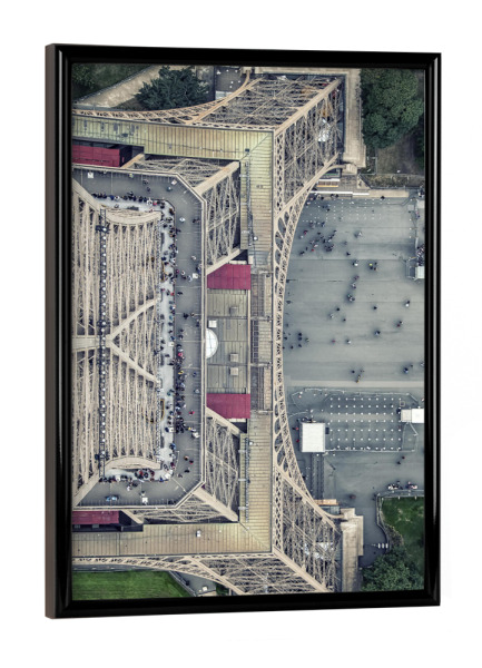 Poster mit schwarzem Rahmen "Second Floor" artboxONE - Städte,Reise,Architektur,Städte / Paris,Reise / Länder