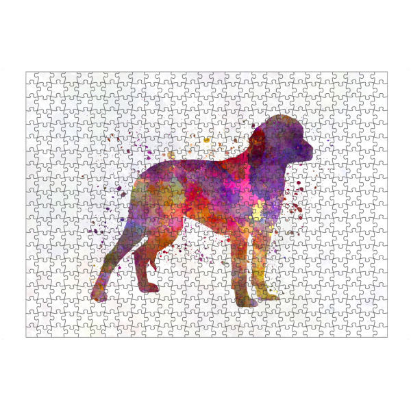 artboxONE Puzzle "Deutscher Jagdhund in Aquarell" artboxONE - Tiere,Abstrakt
