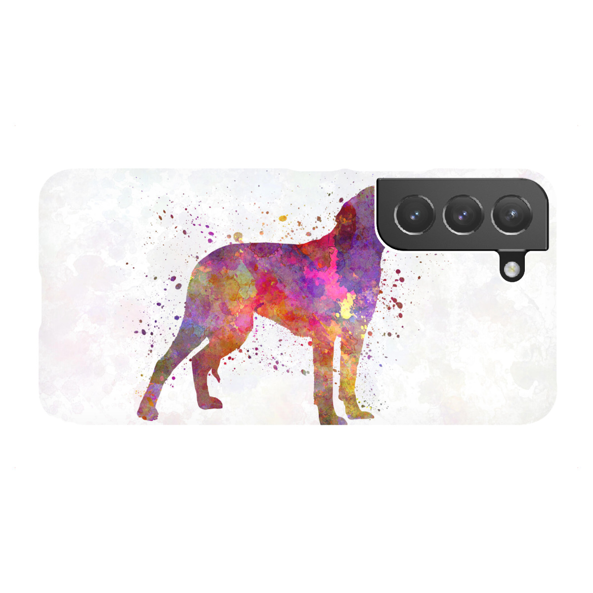 Samsung Galaxy "Deutscher Jagdhund in Aquarell" Premium-Case Handyhülle artboxONE