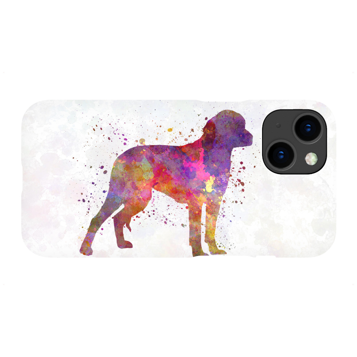 "Deutscher Jagdhund in Aquarell"für iPhone - Premium-Case Handyhülle artboxONE