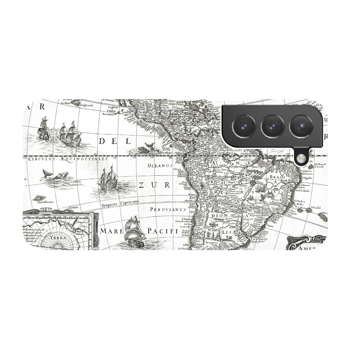 Samsung Galaxy "America pictorial map" Premium-Case Handyhülle artboxONE