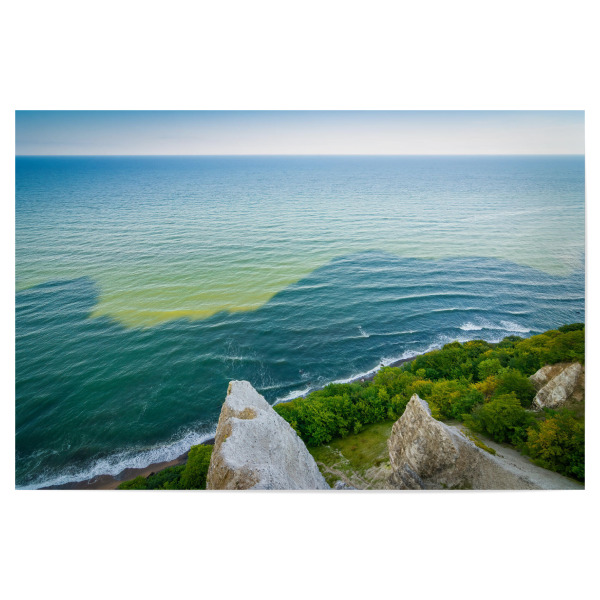 Poster 30x20 cm "Victoriasicht auf Insel Rügen" artboxONE - Natur,Reise - Kreideküste,Kreidefelsen,Jasmund,Deutschland