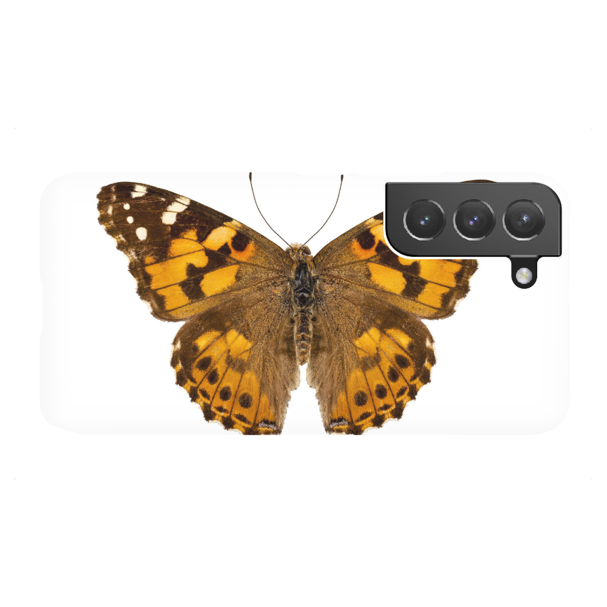 "Schmetterlingsart Vanessa cardui"für Samsung Galaxy - Premium-Case Handyhülle artboxONE