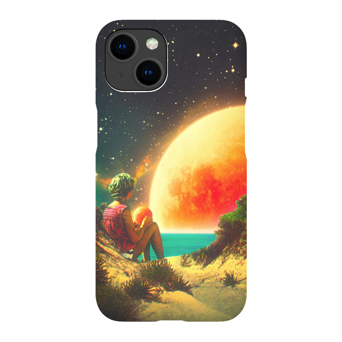 "Die Welt in Ihren Händen"für iPhone - Premium-Case Handyhülle artboxONE