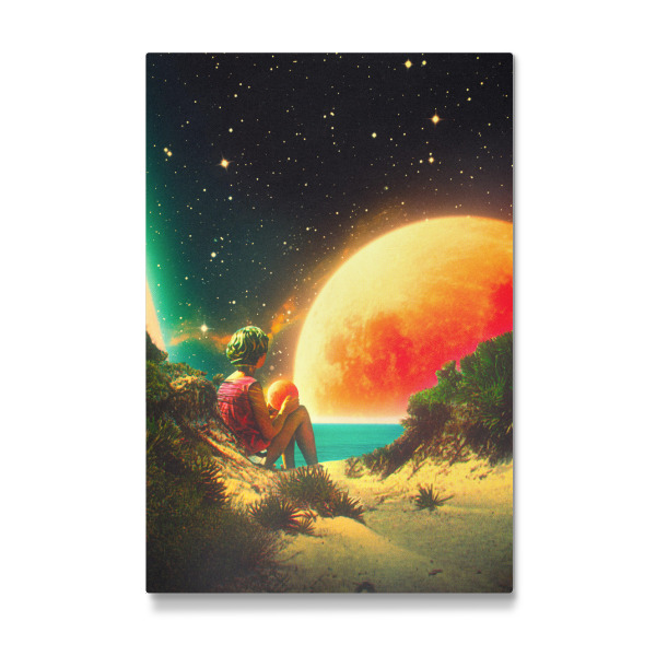 Galerie-Print "Die Welt in Ihren Händen" 30x20 cm artboxONE